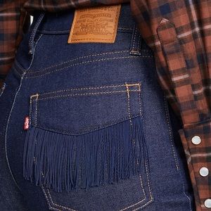 Levi’s Premium Wedgie Straight high waist jeans